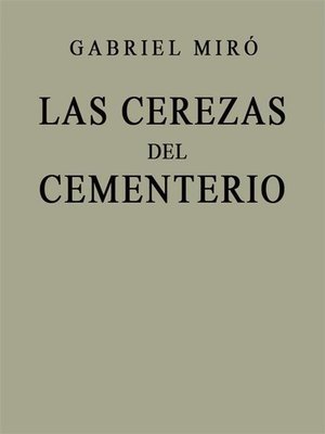 cover image of Las cerezas del cementerio